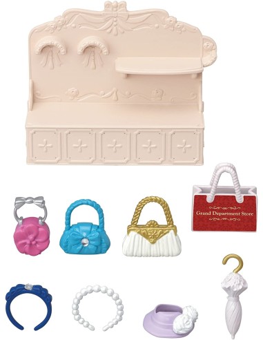 Espositore da vetrina e accessori fashion set