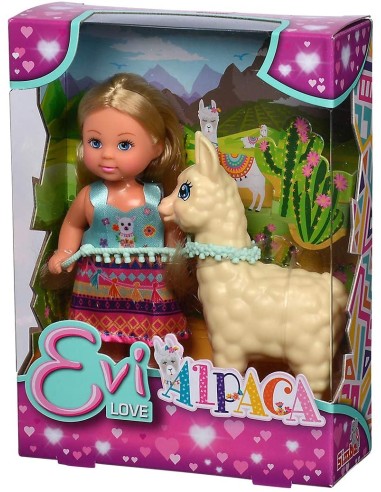 Evi Love con Alpaca