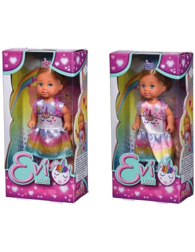 Evi Love Unicorn Fairy - 2 asst