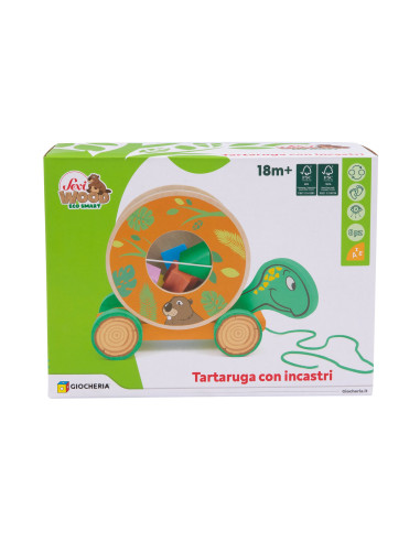 Wood eco smart Tartaruga con Incastri
