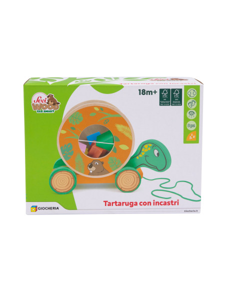 Wood eco smart Tartaruga con Incastri