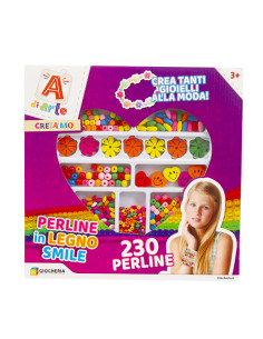 A di Arte Perline in Legno Smile