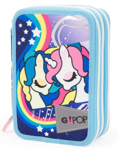 GoPop 24 Astuccio Triplo Unicorn