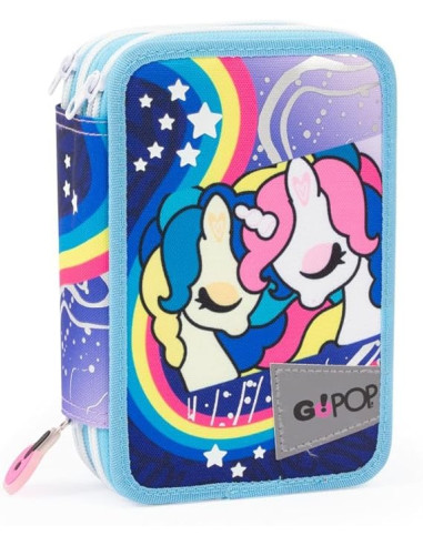 GoPop 24 Astuccio Triplo Unicorn