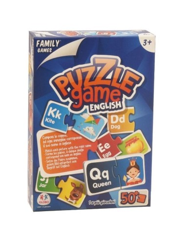FAMILY GAMES: impariamo l'inglese 5 pz