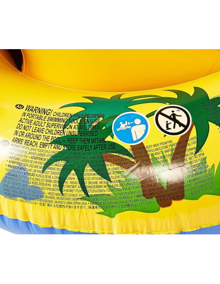 PISCINA PLAY CM.249X191 'DINOSAURI'