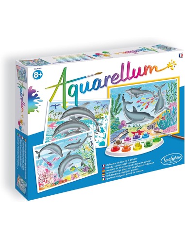 Aquarellum - Delfini