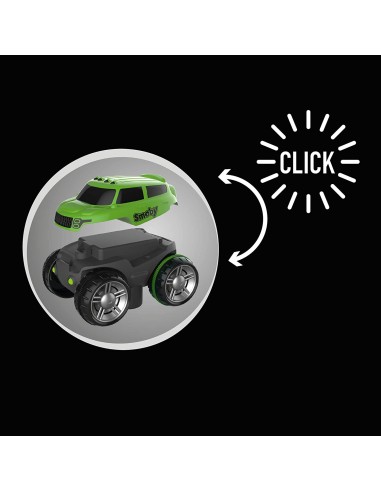 FleXtreme Auto SUV Verde 10cm con luci