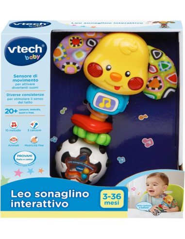 Vtech - Leo il Sonaglino interattivo