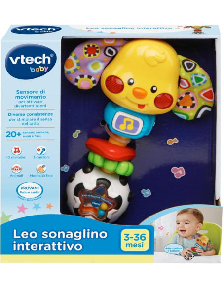 Vtech - Leo il Sonaglino interattivo