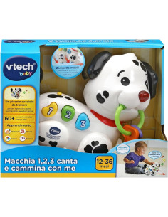 Vtech - Macchia - 1,2,3 Canta e Cammina con me!