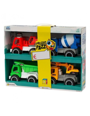 Giò Baby 4 mezzi da Cantiere