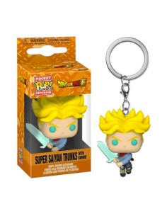 FUNKO KEY Dragon Ball super saiyan trunks w/Sword
