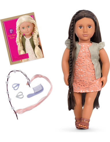 Our Generetion Dolls - Bambola flora Brunette...