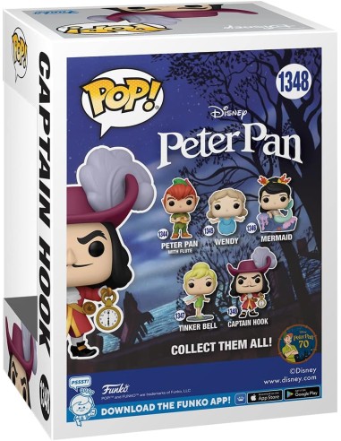 FUNKO POP - Peter Pan 70th Capitan Uncino
