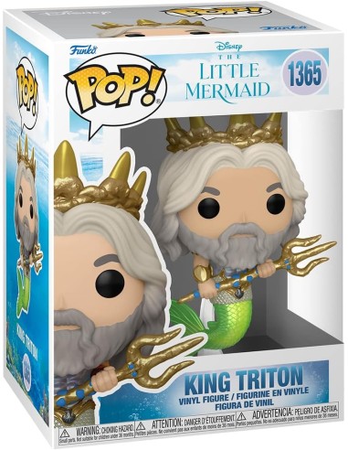 FUNKO POP Disney La Sirenetta King Triton 