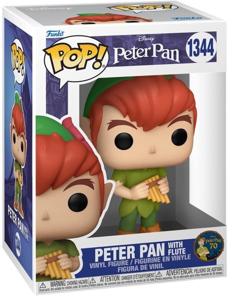 FUNKO POP Disney: Peter Pan 70th - Peter With Flute