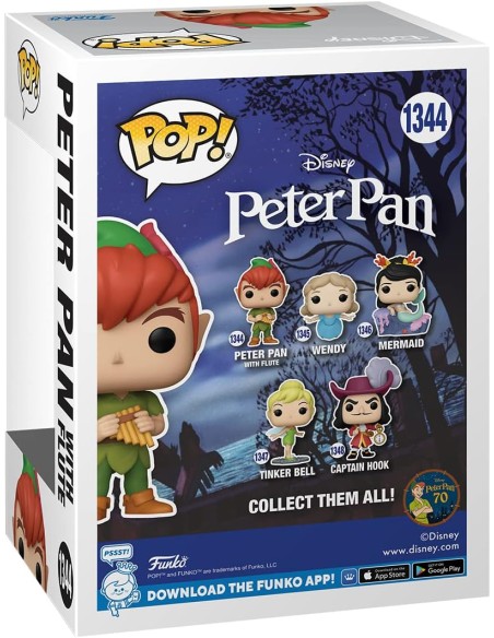 FUNKO POP Disney: Peter Pan 70th - Peter With Flute