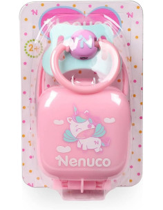 Nenuco Succhietto e porta succhietto 2 colori assortiti