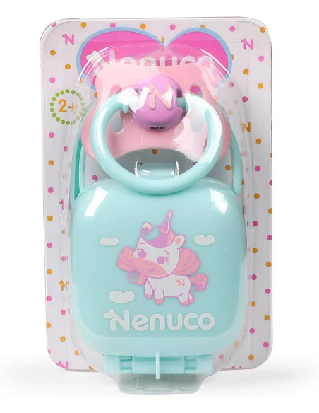 Nenuco Succhietto e porta succhietto 2 colori assortiti