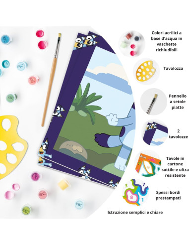 CreArt Serie Junior: 2 x Bluey