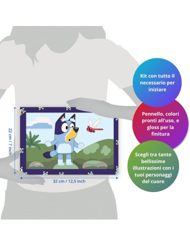 CreArt Serie Junior: 2 x Bluey