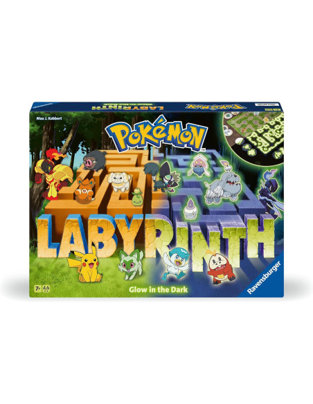 Pokemon Labyrinth Glow in the Dark