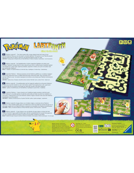 Pokemon Labyrinth Glow in the Dark