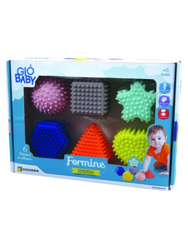 Giò Baby set 6 palline sensoriali