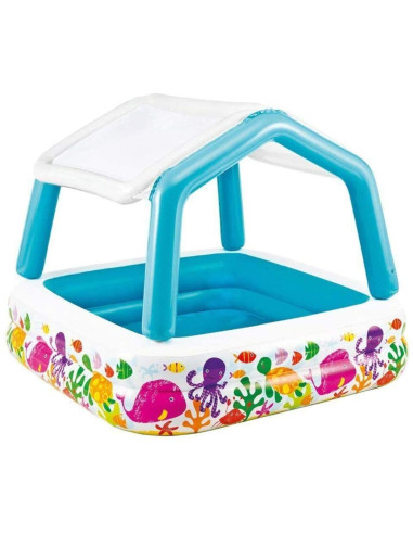 Intex - Piscina Con parasole Cm. 157x157