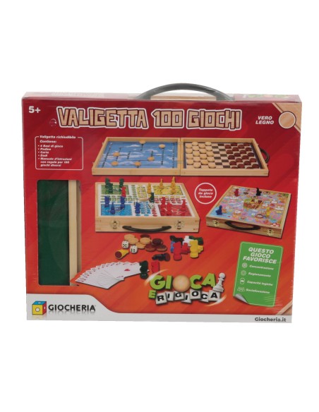 Gioca e Rigioca 100 giochi in legno