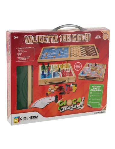 Gioca e Rigioca 100 giochi in legno