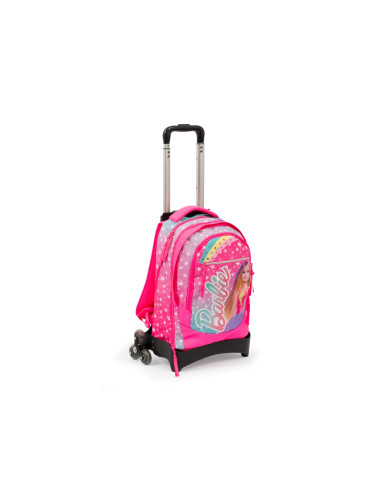 Barbie 24 Zaino Trolley Estensibile 3 Ruote