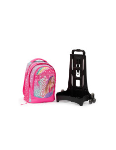 Barbie 24 Zaino Trolley Estensibile 3 Ruote 2