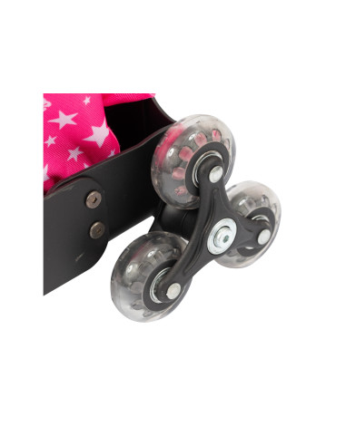 Barbie 24 Zaino Trolley Estensibile 3 Ruote