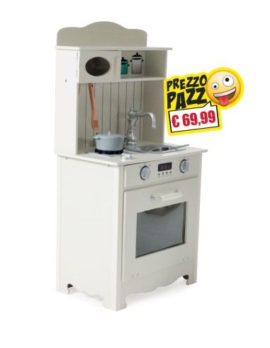 Giochi di Casa Cucina Legno Classic con Accessori