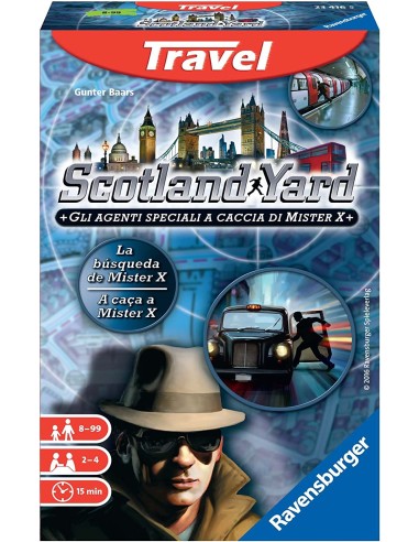 Gioco Tascabile - Scotland Yard Travel