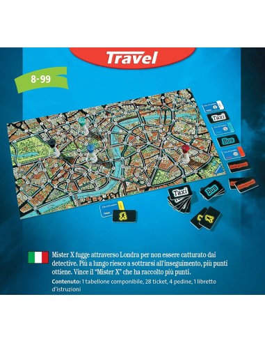 Gioco Tascabile - Scotland Yard Travel