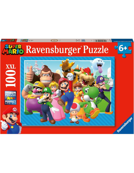 Puzzle 100 pezzi XXL Super Mario