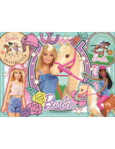 Barbie 100 pezzi XXL