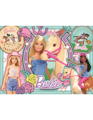Barbie 100 pezzi XXL