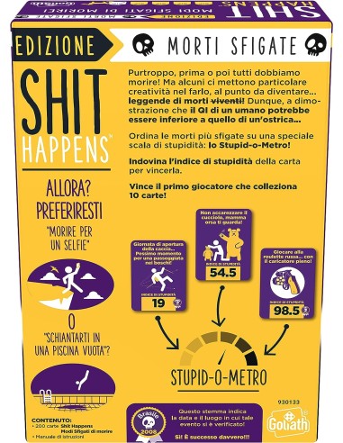 Goliath - Shit Happens - Modi Sfigati di Morire