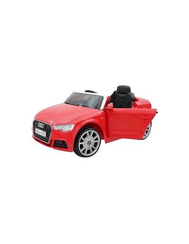 Auto Elettrica 12V Audi A3 Rossa R/c 