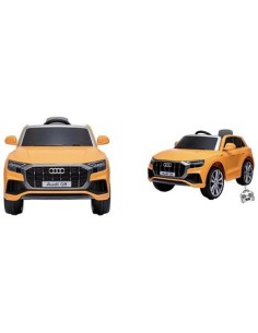 Auto elettrica 12V AUDI Q8 ARANCIONE R/C