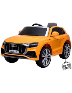 Auto elettrica 12V AUDI Q8 ARANCIONE R/C 2