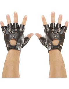 GUANTI BORCHIATI SIMILPELLE