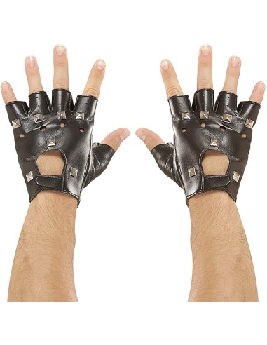 GUANTI BORCHIATI SIMILPELLE