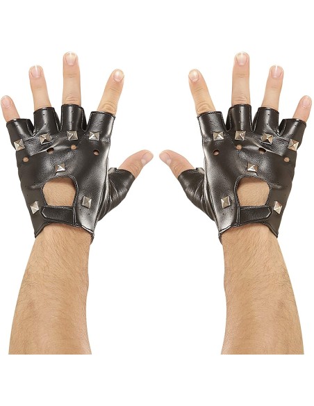 GUANTI BORCHIATI SIMILPELLE