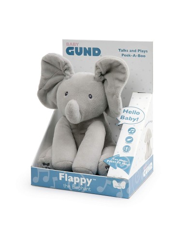 GUND - Flappy elefantino interattivo parlante