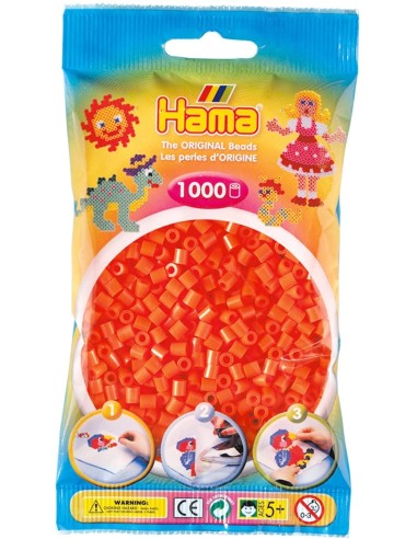 Hama - Bustina Beads 1000 Pz Arancione